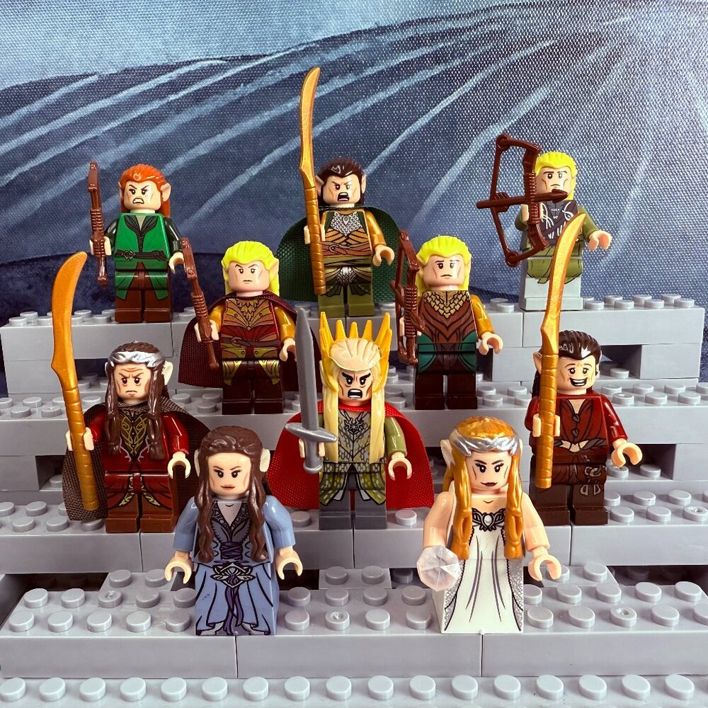 Lord of the Rings Custom Minifigures Lot of 10